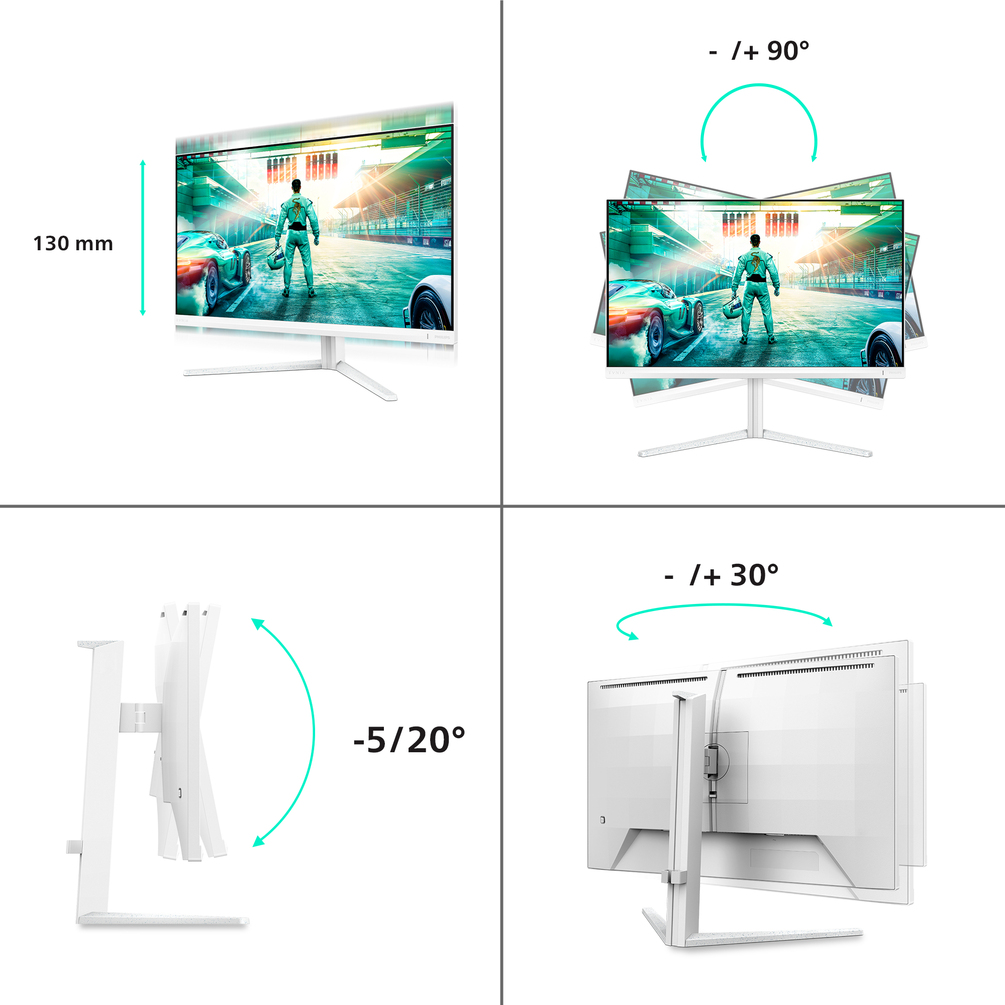 PHILIPS 27 IPS MON SPK 27M2N3501PA/00 - Image 3
