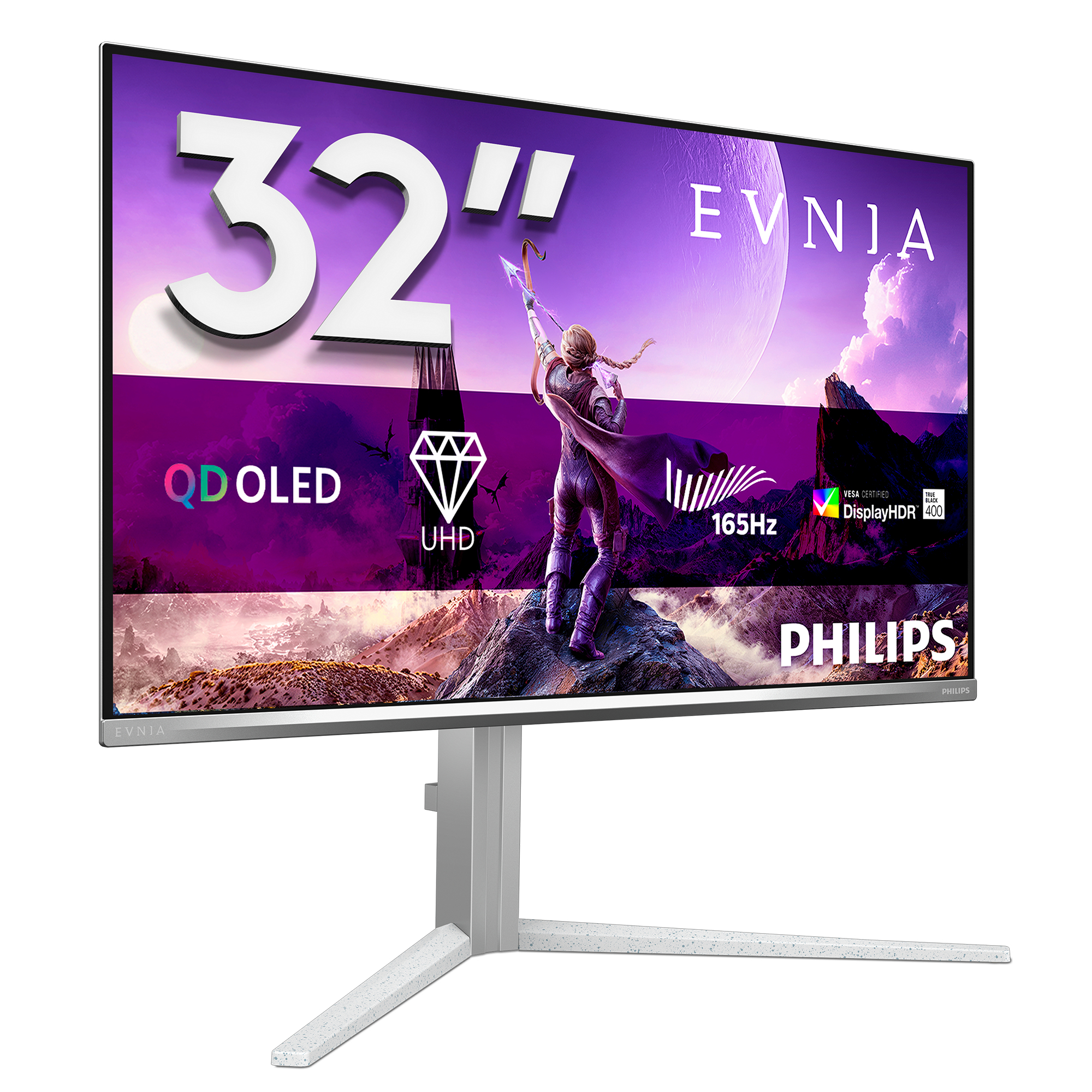 PHILIPS 31.5 OLED MON SPK 32M2N6901A/00 - Image 2
