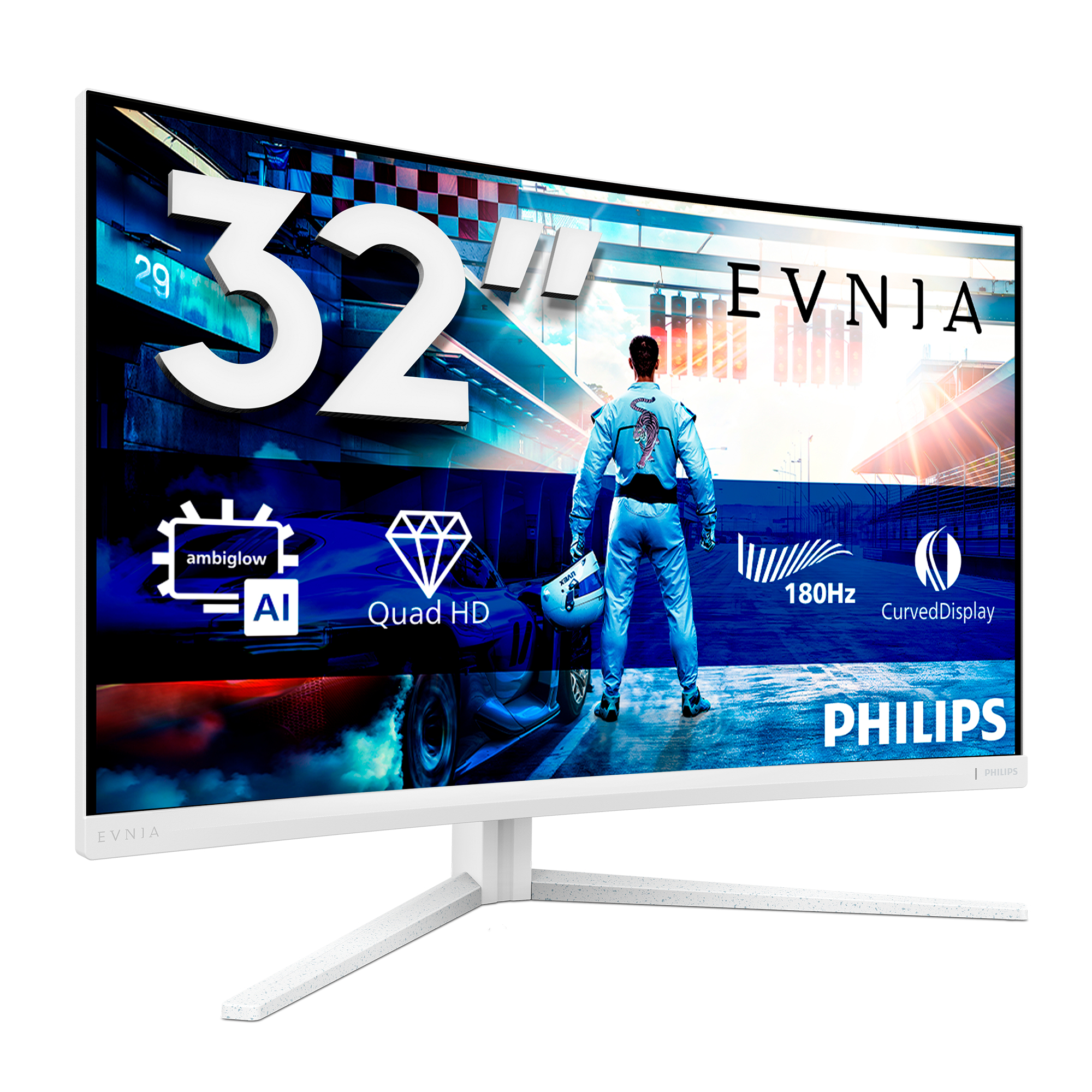 PHILIPS 31.5 VA MON CURV 32M2C5501/00 - Image 2