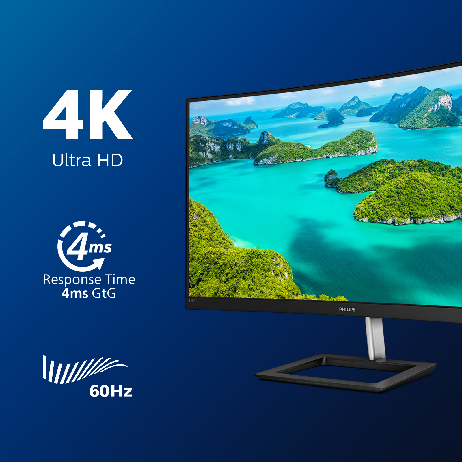 PHILIPS 31.5 VA MON SPK CUR 328E1CA/00 - Image 3
