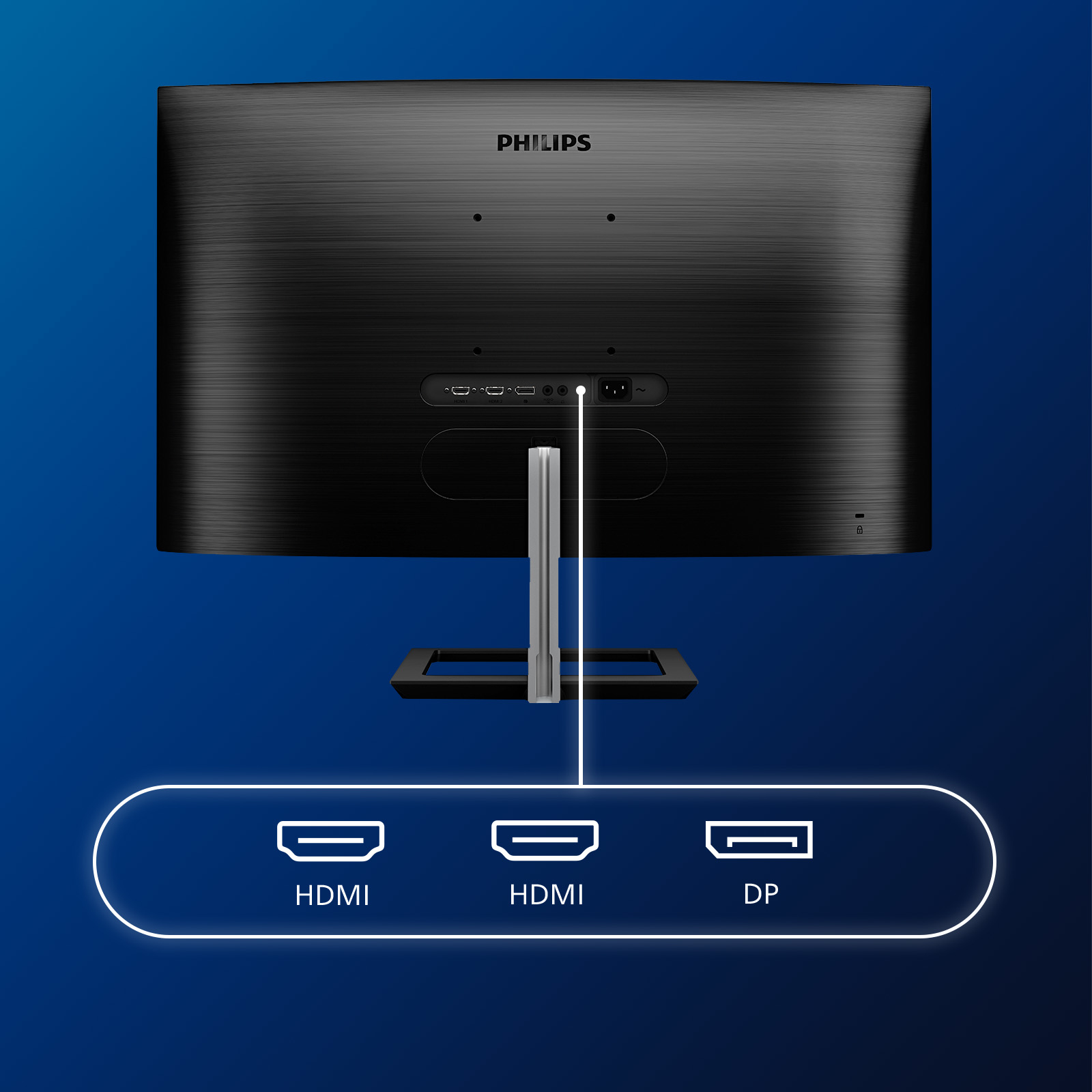 PHILIPS 31.5 VA MON SPK CUR 328E1CA/00 - Image 5
