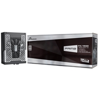 Seasonic PRIME PX-1600 1600W 80 PLUS Platinum ATX 3.0 Modular PSU with 135mm FDB Fan & 12 Year Warranty, Black