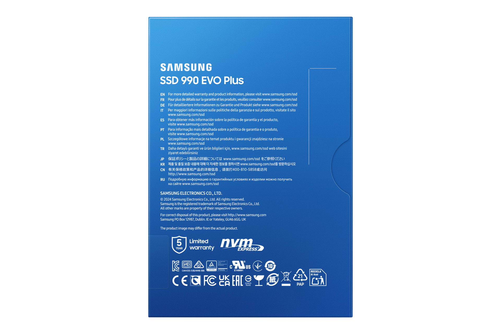 SAMSUNG SSD 990 EVO PLUS M.2 PCIE 4TB - Image 6