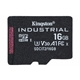 Kingston SDCIT2/16GB Industrial Micro SD Flash Memory Card, 16GB, Class U3 V30 A1, UHS-I U1, Retail Packed - Image 3