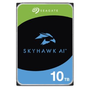 Seagate SkyHawk Surveillance AI Internal Hard Drive 10TB 3.5
