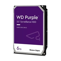 WD Purple WD64PURZ 6TB 3.5" 5400RPM 256MB Cache SATA III Sur - Image 2