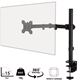 piXL Desk-Mounted Fully-Adjustable Single Monitor Arm for Screens up to 32 inch with VESA Mount & Built-In Cable Management - Image 3