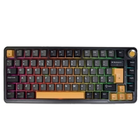 Marvo Titan 75 KG985W Wireless Mechanical Gaming Keyboard, Tri-Mode Connectivity, Wired, 2.4GHz & Bluetooth, Hot-Swappable Mechanical Switches, Vibrant RGB Backlighting, Full-Key Anti-Ghosting