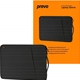 Prevo 14 Inch Laptop Sleeve, Side Pocket, Cushioned Lining, Black - Image 3