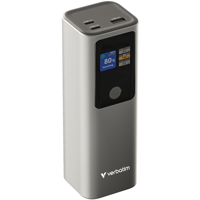 Verbatim Charge 'n' Go Power Bank 27000mAh 187.5W Grey - Image 2