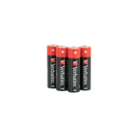 Verbatim AA Battery Alkaline 4 Pack Shrink Wrap