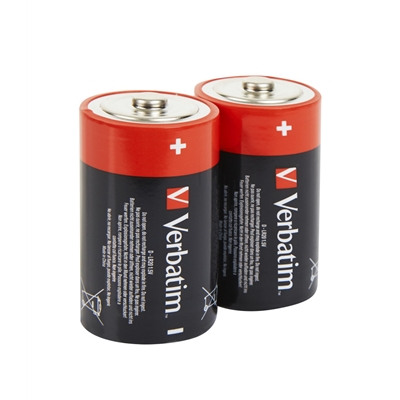 Verbatim D Battery Alkaline 2 Pack - Image 2