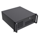 CiT 4U Rackmount Server Case 500mm, Heavy-Duty Industrial Chassis with Lockable Front Door, Supports ATX/mATX, 8x Internal HDD Bays for Massive Storage, Black - Image 3