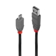 Lindy 36731 0.5m USB 2.0 Type A to Micro-B Cable, Anthra Line - Image 3