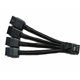 Replacement 12VHPWR 12+4Pin PCIe 5.0 to 4x8Pin (6+2P) Power Cable 10 cm Braided - Image 3
