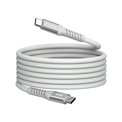 Verbatim Sync & Charge USB-C to USB-C 60W Magnetic Cable 120cm Grey, Supports PD 3.0 and QC 3.0 - Image 2