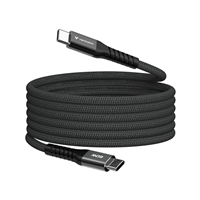 Verbatim Sync & Charge USB-C to USB-C 60W Magnetic Cable 120cm Black, Supports PD 3.0 and QC 3.0