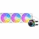 Antec Vortex Lum 360 ARGB White CPU Liquid Cooler - Intel & AMD Compatible, 3 x 120mm ARGB Fans, Suspended Spiral Pump Head, Enhanced Cooling Performance - Image 3