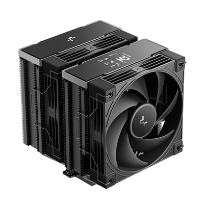 DeepCool AK620 G2 DIGITAL NYX Dual Tower CPU Cooler, Black, 2 x 120mm Fan, 6 x advanced Copper Heatpipes, Intel/AMD - Image 2
