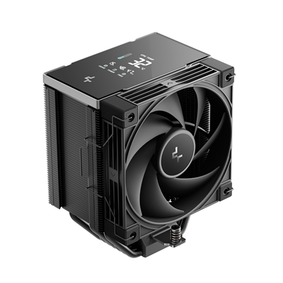 DeepCool AK700 DIGITAL NYX CPU Cooler, Black, 1 x 120mm Fan, 7 x advanced Copper Heatpipes, Intel/AMD - Image 2