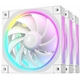 DeepCool FL12 120mm PWM 3 Pack White Fan - High Performance, Low Noise, Fluid Dynamic Bearing, 36 ARGB LEDs, 500-2150 RPM, 55 CFM Airflow, 4-Pin PWM Control - Image 3