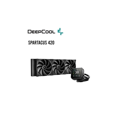 DeepCool SPARTACUS 420 Liquid CPU Cooler, Triple 120mm ARGB Fans, Anti-Leak Tech, Gen 6 Pump, Compatible with Intel & AMD Sockets - Image 2