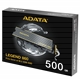 Adata Legend 860 (SLEG-860-500GCS) 500GB NVMe SSD, PCIe Gen4, M.2 Interface, 2280, Read 5000 MB/s, Write 3000 MB/s, Heatsink 5 Year Warranty - Image 3
