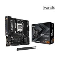 ASRock B850M Challenger WiFi AMD AM5 Socket Motherboard, Micro-ATX, 4x DDR5 Slots, 2x M.2 Sockets, Fitted I/O Shield, 2.5GbE LAN, Wi-Fi 7, 1x HDMI Port