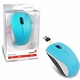 Genius NX-7000 Wireless Mouse, 2.4 GHz with USB Pico Receiver, Adjustable DPI levels up to 1200 DPI, 3 Button with Scroll Wheel, Ambidextrous Design, Blue - Image 3