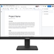 Lenovo ThinkVision S22-4e, Full HD (1920 x 1080), 100Hz, 4ms, 16:9, IPS, WLED Monitor, HDMI, VGA, Tilt Adjustable, 3 Year Warranty - Image 3