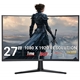 piXL PX27CC301B 27 Inch 240Hz HDR 10+ Full HD Curved Gaming Monitor with 1920 x 1080 Resolution, 1ms Response Time, HDR 10+, DisplayPort, HDMI & VESA Mount - Image 3