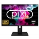 piXL PX27UDH4K 27 Inch 60Hz 4K IPS Monitor with 3840 x 2160 Resolution, 5ms Response Time, 60Hz Refresh Rate, USB-C, USB-B, USB-A, HDMI, Display Port & VESA Mount - Image 3