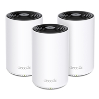 TP-Link Deco XE75(3-pack) AXE5400 Whole Home Mesh Wi-Fi 6E System(Tri-Band), 3 pack