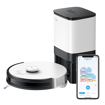 TP-Link Tapo RV30 Max Plus Robot Vacuum Cleaner & Auto-Empty Dock - Image 2