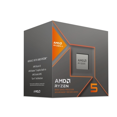 AMD Ryzen 5 8600G 4.35GHz 6 Core AM5 Processor, 12 Threads,4.3GHz up to 5.0GHz Boost, 22MB Cache, 65W, with Wraith Stealth Cooler, Radeon Graphics - Image 2