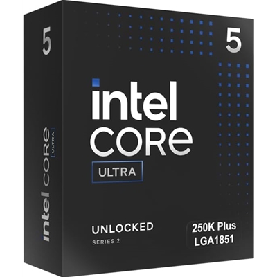 Intel Core Ultra 5 processor 250K Plus, 18 Cores, 18 Threads, 3.3GHz up to 5.3GHz, LGA 1851 Socket ,30MB Cache, 125W, Maximum Turbo Power 159W, Intel Graphics, No Cooler - Image 2