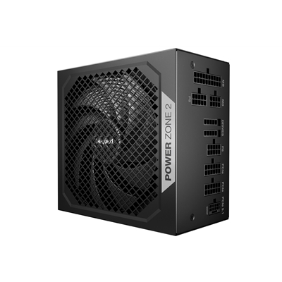be quiet! Power Zone 2 750W PSU - 80 PLUS Platinum, Semi-Passive Cooling, Pure Wings 3 Fan, PCIe 5.1/ATX 3.1 Compatibility, 10-Year Warranty - Image 2