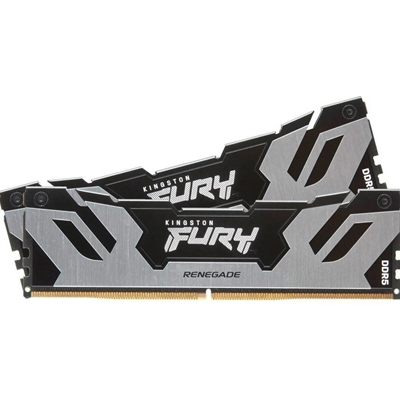 Kingston FURY Renegade KF572C38RSK2-32 32GB (2x 16GB) U-DIMM System Memory, 7200MHz, DDR5, Silver, Intel XMP - Image 2