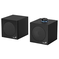 Genius SP-HF300U, 4W RMS, USB Audio Speakers, USB-A & USB-C, Compatible with Windows, macOS, and Chrome OS devices