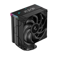 DeepCool AK400 Digital Pro CPU Air Cooler, ARGB Fan & Digital Display, 120mm PWM Fan, 4 Copper Heatpipes, Quiet Operation, Intel & AMD Compatible Black