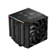 DeepCool AK620 Digital Pro CPU Air Cooler, Dual-Tower with Digital Display, 120mm FDB Fans, ARGB Lighting, 6 Copper Heatpipes, LGA1700/AM5 Compatible, High-Performance Quiet Cooling for Gaming PCs - Image 3