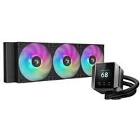 DeepCool Mystique 360 CPU Cooler, ARGB, Personalized Cooling with 2.8" TFT LCD Screen and Enhanced Pump Performance, 5 year warranty