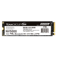 Team NV5000 (TM8FGM001T0C101) 1TB M.2 Interface, PCIe Gen4x4 with NVMe, 2280, Read 5000MB/s, Write 3000MB/s, 3 Year Warranty