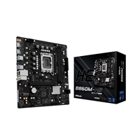 ASRock B860M-H2 Intel 1851 Socket Motherboard, Micro-ATX, 2x DDR5 Slots, 2x M.2 Sockets, 2x USB-C Port, GbE LAN, 2x HDMI Port