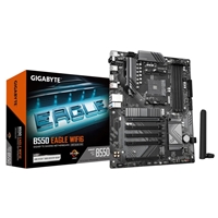 Gigabyte B550 EAGLE WIFI6 AMD AM4 Socket Motherboard, ATX, 4x DDR4 Slots, 2x M.2 Sockets, GbE LAN, Wi-Fi 6, 1x HDMI Port