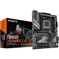 Gigabyte B650 GAMING X AX V2 AMD AM5 Socket Motherboard, ATX, 4x DDR5 Slots, 3x M.2 Sockets, Fitted I/O Shield, 2.5GbE LAN, Wi-Fi 6E, 1x DisplayPort / 1x HDMI Port
