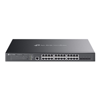 TP-Link Omada SG3428XPP-M2 24-Port 2.5GBASE-T and 4-Port 10GE SFP+ L2+ Managed Switch with 16-Port PoE+ & 8-Port PoE