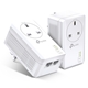 TP-Link TL-PA7027P KIT AV1000 2-Port Gigabit Pass-through Powerline Starter Kit - Image 3