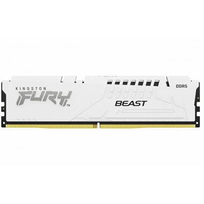 Kingston FURY Beast KF560C36BWE2-16 16GB (1x 16GB) U-DIMM System Memory, 6000MHz, DDR5, CL36, White, Intel XMP, AMD EXPO - Image 2