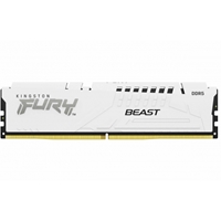 Kingston FURY Beast KF560C36BWE2-16 16GB (1x 16GB) U-DIMM System Memory, 6000MHz, DDR5, CL36, White, Intel XMP, AMD EXPO